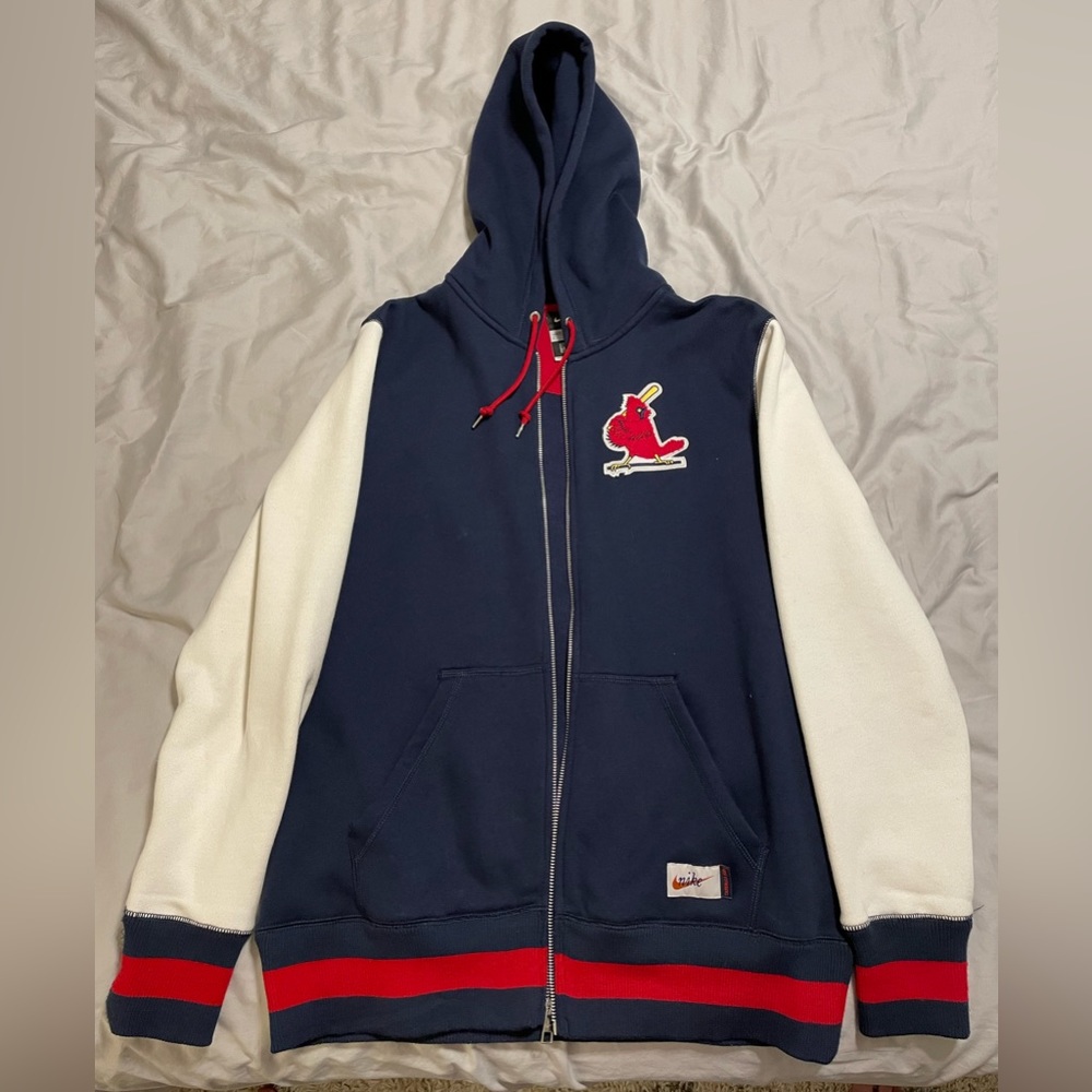 St. Louis Cardinals Nike Cooperstown Classic Hooded Jacket